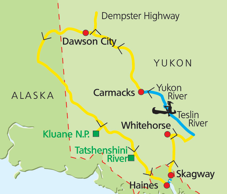 Gold Rush Map