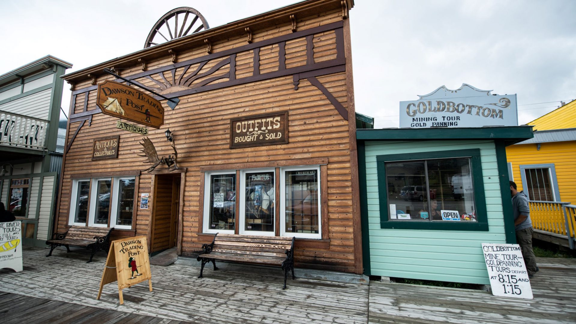 Ruby Range Adventure Dawson City Downtown